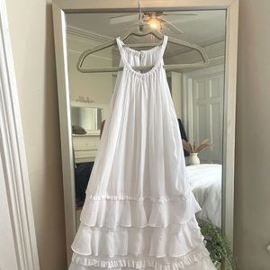 Ramy Brook White Dress. Size Small.